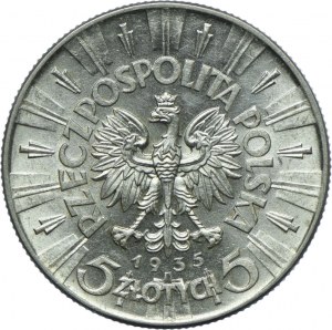 5 gold 1935, Jozef Pilsudski