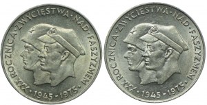 People's Republic of Poland, 200 gold 1975 Soldiers set (2pcs).