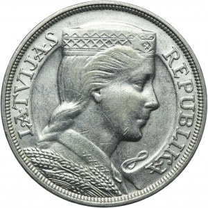 Latvia, 5 lati (lats) 1932, London