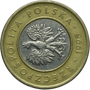 2 złote 1995, SKRĘTKA 90 stopni
