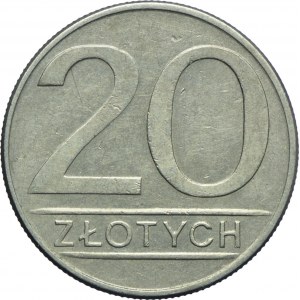 20 złotych 1986, SZEROKA DATA