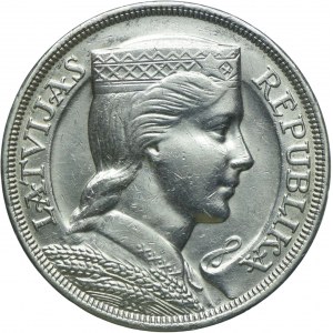 Łotwa, 5 lati (łatów) 1929, Londyn