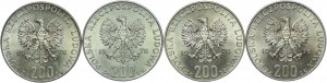 PRL set, 200 gold 1976 Olympics (4pcs)