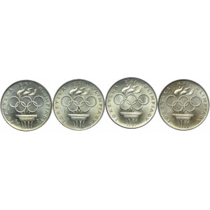 PRL, 200 złotych 1976 Olimpiada (4szt.)