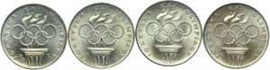 PRL set, 200 gold 1976 Olympics (4pcs)