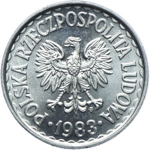 1 gold 1983, PROOFLIKE