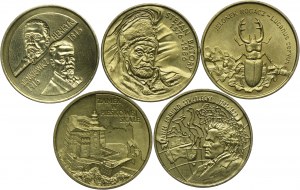 GN 2 gold coin set 1996 - 1997 (5pcs).