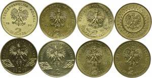 Set of 2 gold coins 1998 (8pcs.)