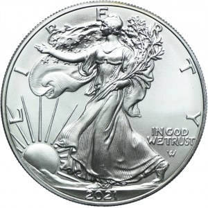 USA, 1 dolar 2021