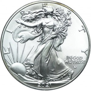 USA, 1 dolar 2021