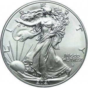 USA, 1 dolar 2021