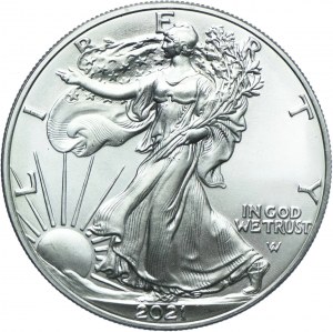 USA, $1 2021
