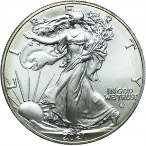 USA, 1 dolar 2021