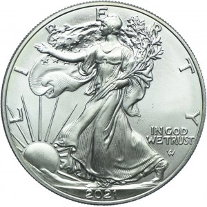 USA, 1 dolar 2021