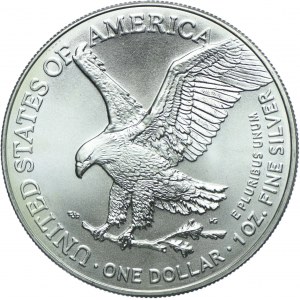 USA, 1 dolar 2021