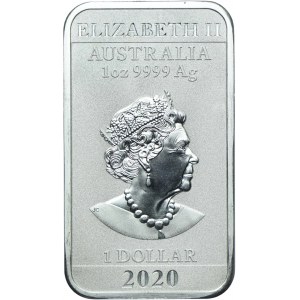 Australia, 1 dolar 2020