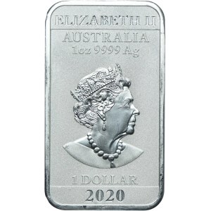 Australia, 1 dolar 2020