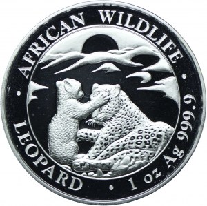 Somalia, 100 shillings 2019 Animals of Africa - Leopard