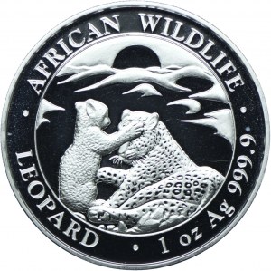 Somalia, 100 shillings 2019 Animals of Africa - Leopard