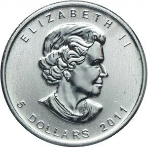 Kanada, Elżbieta II, 5 dolarów 2011