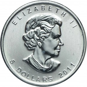 Canada, Elizabeth II, $5 2011