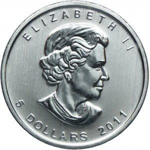 Kanada, Elżbieta II, 5 dolarów 2011