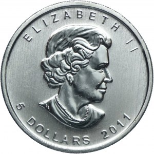 Canada, Elizabeth II, $5 2011