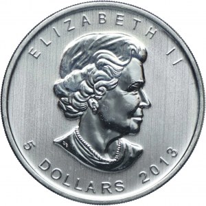 Canada, Elizabeth II, $5 2013