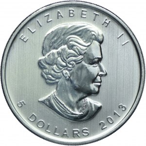 Kanada, Elżbieta II, 5 dolarów 2013