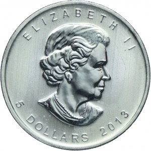 Canada, Elizabeth II, $5 2013