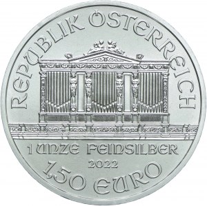 Austria, 1.5 euros 2022 Filharmonia