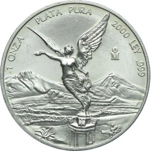 Meksyk, Libertad, 1 onza 2000 RZADKI ROCZNIK
