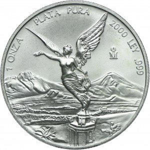 Mexico, Libertad, 1 onza 2000 RARE YEAR