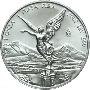 Mexico, Libertad, 1 onza 2002