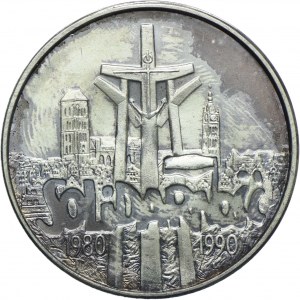 100,000 PLN 1990, Solidarity, TYPE A