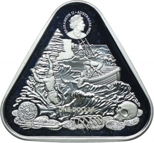 Australia, $1 2020 Australian wrecks - Zuytdorp