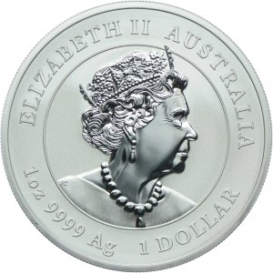 Australia, $1 2021 Year of the Ox