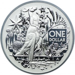 Australia, $1 2021 Coat of Arms of Australia