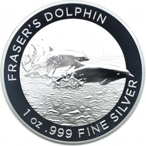 Australia, 1 dolar 2021 Delfiny