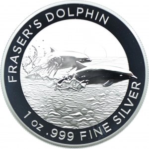 Australia, $1 2021 Malay Dolphin