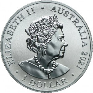 Australia, $1 2021 Malay Dolphin