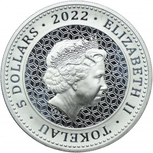Tokelau, Elizabeth II, $5 2022