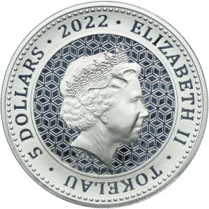 Tokelau, Elizabeth II, $5 2022