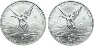 Mexico, Libertad, 1/2 onza 2018 (2pc).