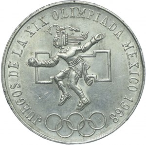 Mexico, 25 pesos 1968 Games of the XIX Olympiad, Mexico 1968