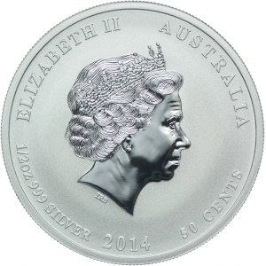 Australia, 50 centów 2014 Rok Konia