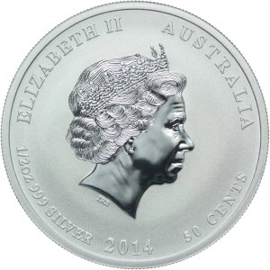 Australia, 50 cents 2014 Year of the Horse