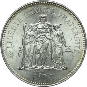 France, 50 francs 1974 Paris, Hercules