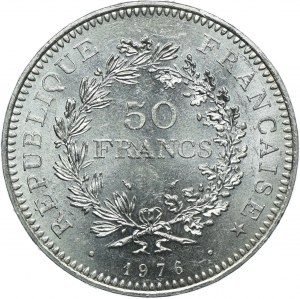 France, 50 francs 1976 Paris, Hercules
