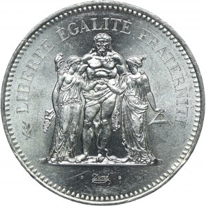 Francja, 50 franków 1977 Paryż, Herkules